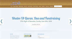 Desktop Screenshot of masjidattaqwa.com
